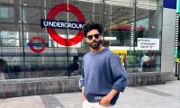 Jadeja Shares 'Good Vibes' From London