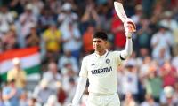 PIX: Gill, Jaiswal centuries power India on Day 1