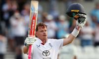 PIX: Pope's century leads England's strong reply