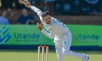 Maharaj joins elite club with 200 Test wickets