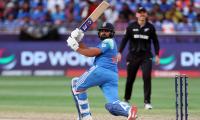 PIX: Rohit completes ODI milestone before dismissal