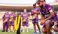 Rahane leads special pooja as KKR begin title defense