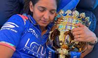 SEE: Harmanpreet Kaur's Viral Trophy Moment