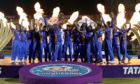 PIX: Harmanpreet, Sciver-Brunt power MI to WPL title!