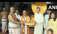 SEE: LSG owner Goenka visits Tirupati Tirumala temple