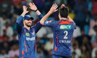 Updates: O'Rourke bags his 1st IPL wicket 