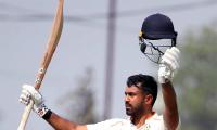 Karun's double century powers India A to 557
