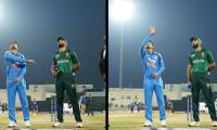 India A, Pakistan skip handshakes again...