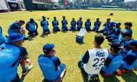 Afghanistan players pay homage to airstrike victims