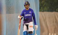 PIX: Surya's India sharpen skills ahead of Asia Cup
