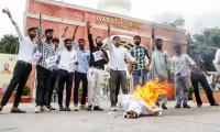 'Soldiers being martyred, and yet they play cricket with Pakistan'