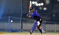 At Team India's Nets In Dubai