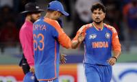 Asia Cup PIX: India rally to restrict Pakistan to 171