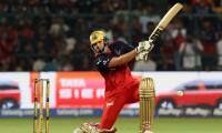 RCB's six-hitting machine Tim David hits the roof