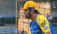 'Surprised to see MS Dhoni keeping wickets during practice session'