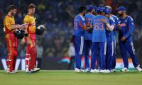 How India slammed 17 sixes, 17 fours to crush Zimbabwe 