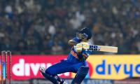 India thump New Zealand after Surya, Kishan blitz