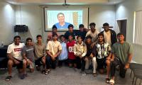 Tendulkar gives pep talk to U-19 side ahead of Pak tie
