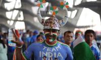 Motera turns blue as '1.4 billion fans' roar for India