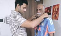 SEE: Shivam Dube Presents T20 WC Medal to His 'Real Hero'