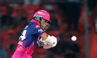 Jaiswal hits first-ball six, joins elite IPL list