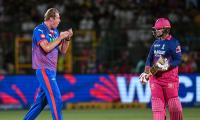 Jamieson penalised after fiery send-off to Sooryavanshi 