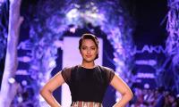 Sonakshi dazzles on the catwalk for Manish Malhotra