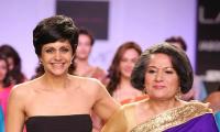 Mandira designs saris for women who rule the world