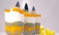 Recipe: Mango and Chia Seed Panna Cotta