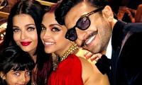 Aww! When Deepika hugged Aishwarya