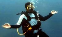 When I went scuba diving in the Maldives