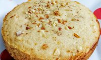 Recipe: Eggless Rava Cake