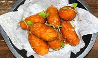 Recipe: Ganesh's Maple Chicken Poppers