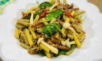 Recipe: Penne With Spinach & Veggies