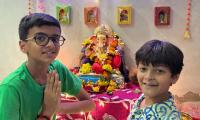 The Home With Two Ganpati Bappas