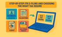 Step-By-Step ITR E-Filing, Choosing Right Tax Regime