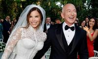 Jeff Bezos, Lauren Sanchez Take Their Wedding Vows...