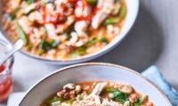 Couscous Chicken Harissa Broth: 15-Min Recipe