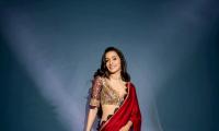 Navratri, Day 2: Glow In Sindoor Red