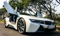 From 0-100 km in just 4.4 seconds! That's BMW i8