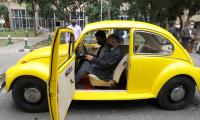 Vintage Beetle gets new life as electric car