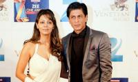 Gauri to Shah Rukh: Do less stunts in the movies!