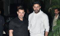 PIX: Aamir, Abhishek, Hrithik party with Ed Sheeran