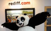 PIX: Kung Fu Panda visits Rediff office!