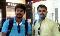 Spotted: Tamil actor Vijay in Dubai