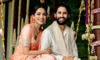 Pictures From Sobhita-Chay's Engagement