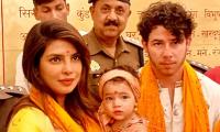 Priyanka, Nick, Malti Visit Ram Temple In Ayodhya