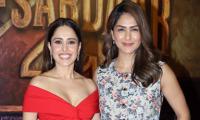 Nushrratt's Night Out With Mrunal