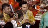 WATCH: Varun Prays To Lalbaugcha Raja
