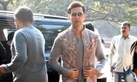 Hrithik Attends A Family Wedding